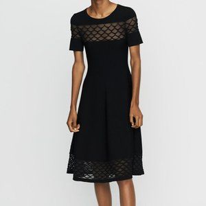 Maje Black Dress Size 2